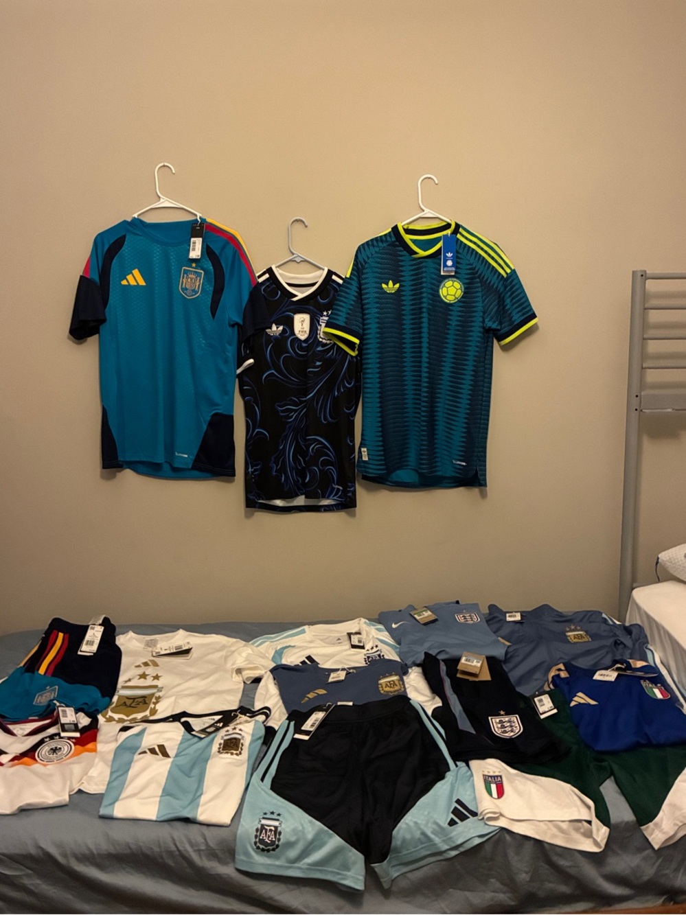 Adidas World Cup 2026/2027 Jerseys & Shorts Bundle Set (Total Of 15 Items)